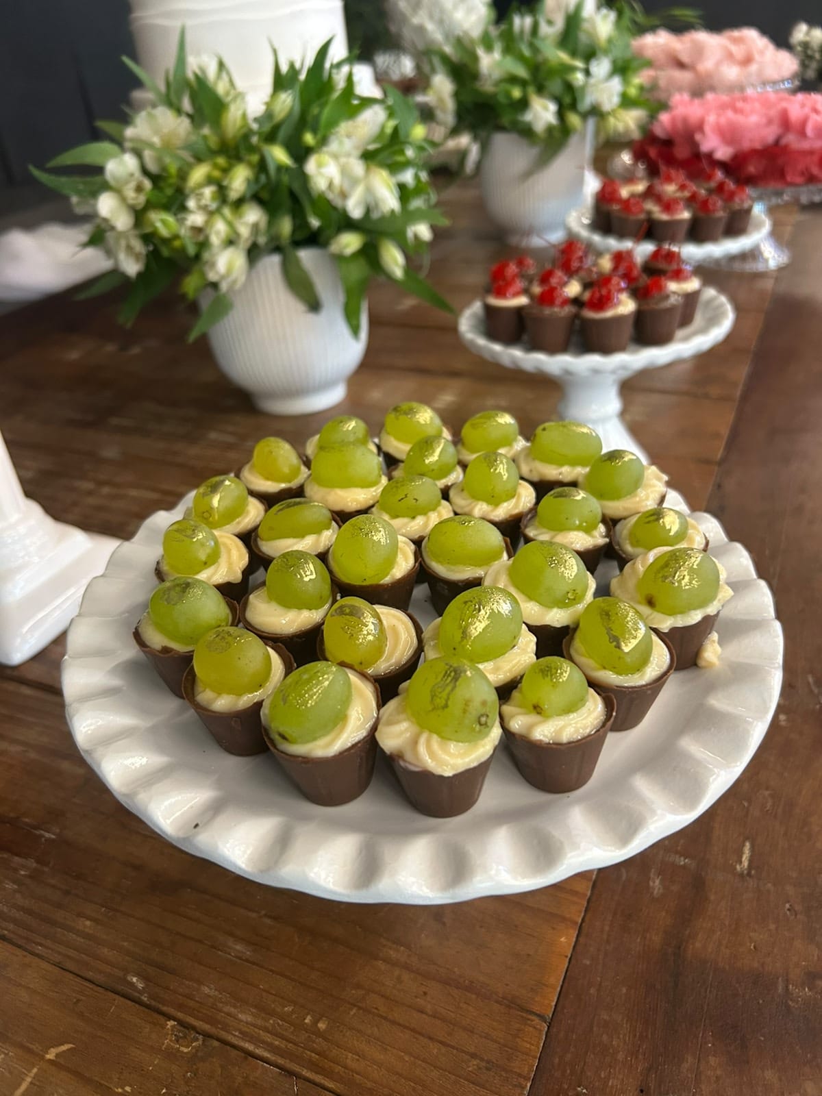 Docinhos para mesa de casamento